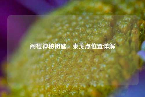 阁楼神秘钥匙，泰戈点位置详解