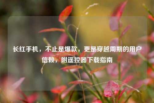 长红手机,不止是爆款,更是穿越周期的用户信赖,附遥控器下载指南
