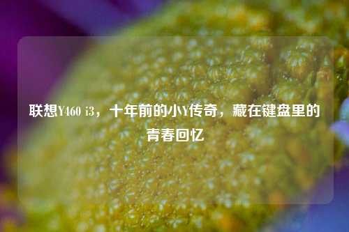 联想Y460 i3，十年前的小Y传奇，藏在键盘里的青春回忆