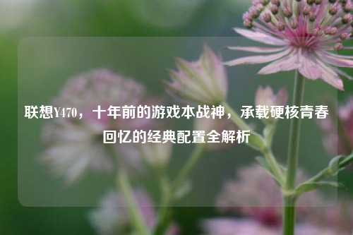 联想Y470，十年前的游戏本战神，承载硬核青春回忆的经典配置全解析