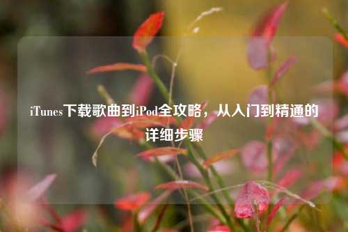 iTunes下载歌曲到iPod全攻略，从入门到精通的详细步骤