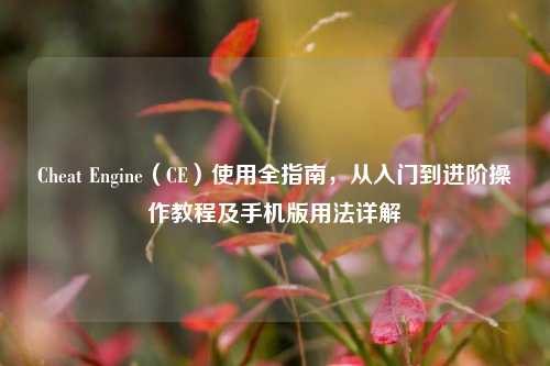 Cheat Engine(CE)使用全指南,从入门到进阶操作教程及手机版用法详解