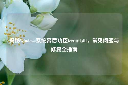 揭秘Windows系统幕后功臣iertutil.dll，常见问题与修复全指南