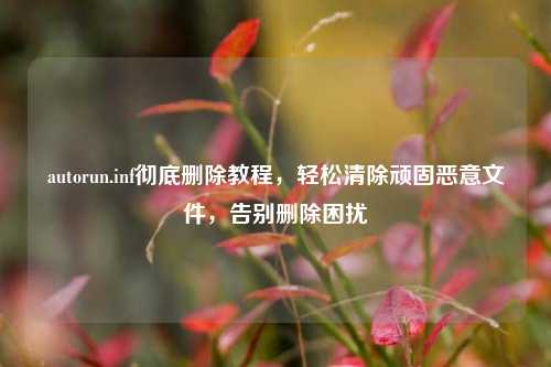 autorun.inf彻底删除教程,轻松清除顽固恶意文件,告别删除困扰