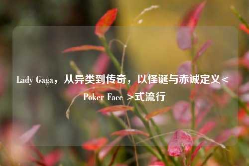 Lady Gaga，从异类到传奇，以怪诞与赤诚定义< Poker Face >式流行