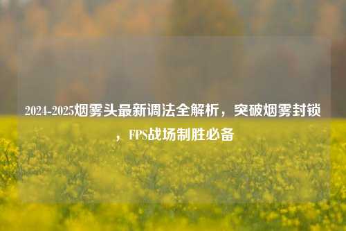 2024-2025烟雾头最新调法全解析,突破烟雾封锁,FPS战场制胜必备