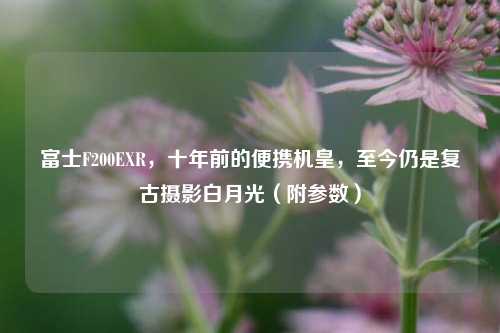富士F200EXR,十年前的便携机皇,至今仍是复古摄影白月光(附参数)