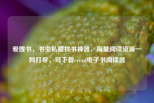爱搜书,书虫私藏找书神器,海量阅读资源一网打尽,可下载eread电子书阅读器