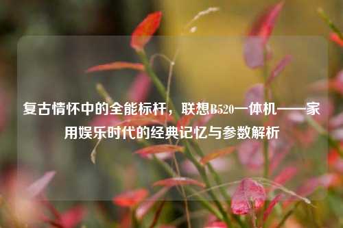 复古情怀中的全能标杆,联想B520一体机——家用娱乐时代的经典记忆与参数解析