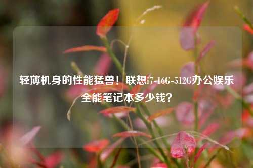 轻薄机身的性能猛兽！联想i7-16G-512G办公娱乐全能笔记本多少钱？