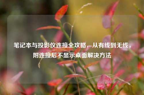 笔记本与投影仪连接全攻略，从有线到无线，附连接后不显示桌面解决方法