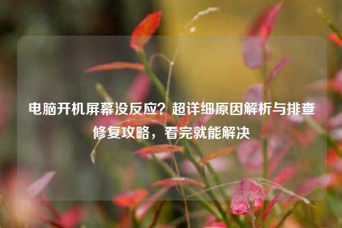 电脑开机屏幕没反应？超详细原因解析与排查修复攻略，看完就能解决