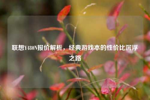 联想Y480N报价解析,经典游戏本的性价比沉浮之路