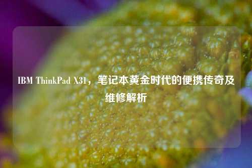IBM ThinkPad X31，笔记本黄金时代的便携传奇及维修解析