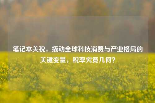 笔记本关税,撬动全球科技消费与产业格局的关键变量,税率究竟几何?