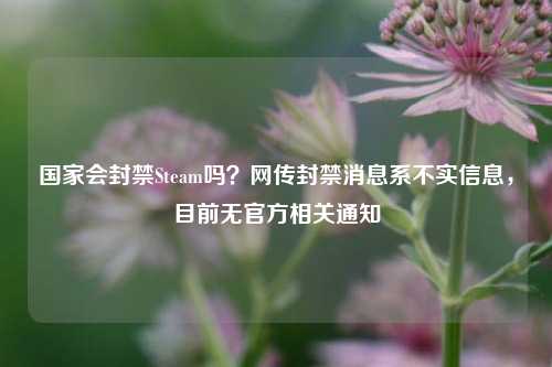 国家会封禁Steam吗？网传封禁消息系不实信息，目前无官方相关通知