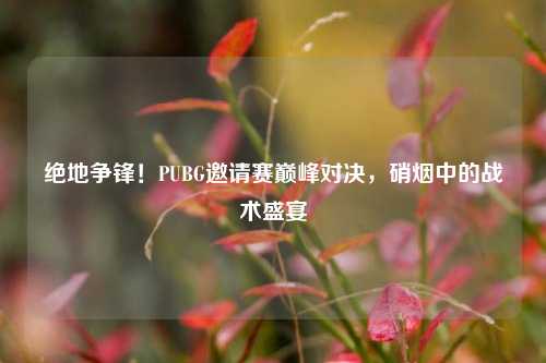 绝地争锋！PUBG邀请赛巅峰对决，硝烟中的战术盛宴