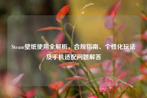 Steam壁纸使用全解析，合规指南、个性化玩法及手机适配问题解答