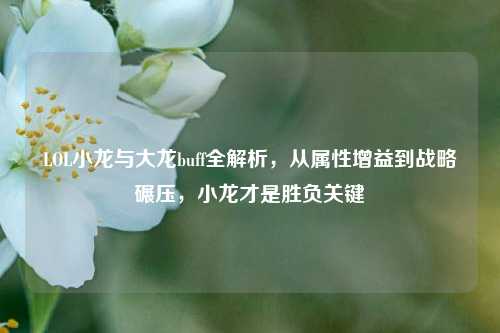 LOL小龙与大龙buff全解析，从属性增益到战略碾压，小龙才是胜负关键