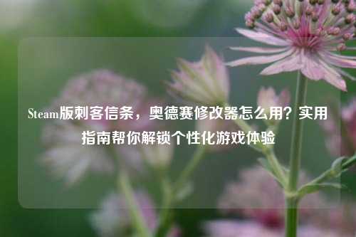 Steam版刺客信条,奥德赛修改器怎么用?实用指南帮你解锁个性化游戏体验