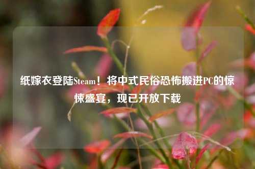 纸嫁衣登陆Steam！将中式民俗恐怖搬进PC的惊悚盛宴，现已开放下载