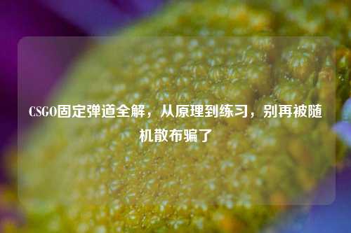 CSGO固定弹道全解,从原理到练习,别再被随机散布骗了
