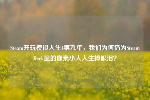 Steam开玩模拟人生4第九年,我们为何仍为SteamDeck里的像素小人人生掉眼泪?