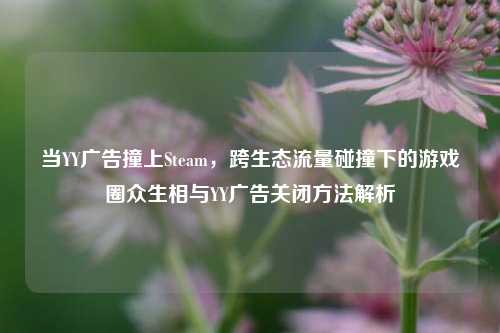 当YY广告撞上Steam，跨生态流量碰撞下的游戏圈众生相与YY广告关闭方法解析