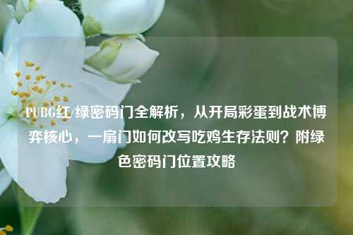 PUBG红/绿密码门全解析，从开局彩蛋到战术博弈核心，一扇门如何改写吃鸡生存法则？附绿色密码门位置攻略